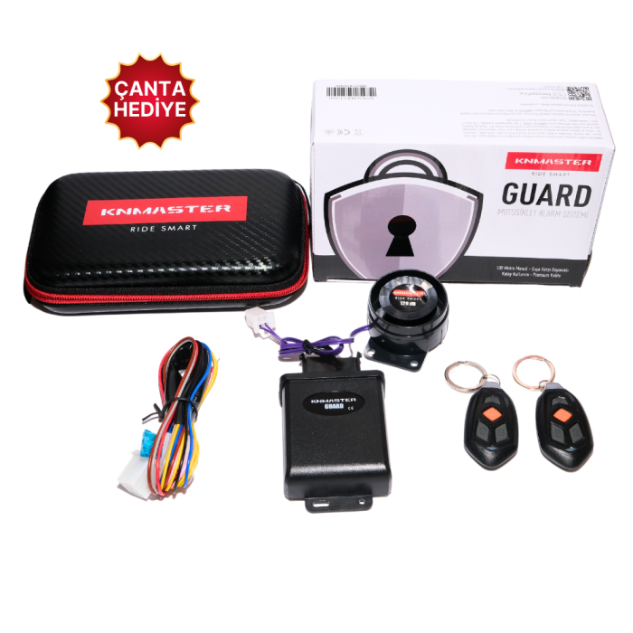 Knmaster Guard Motosiklet Alarm Sistemi 120 Desibel