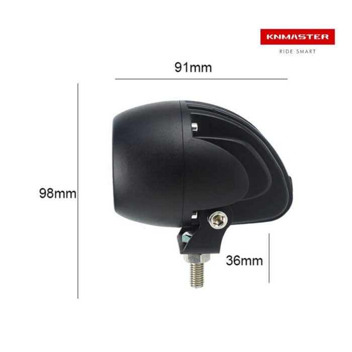 Knmaster Snark 14W Motosiklet Led Sis Farı - Görsel 5