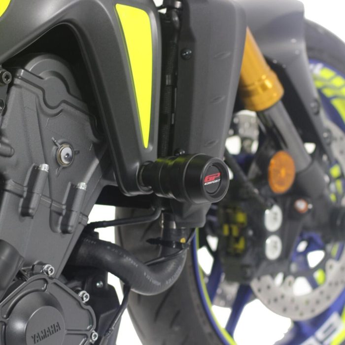 GP Kompozit Yamaha MT-09 2021-2023 Uyumlu Motor Koruma Takozu Siyah GP19100300101967 - Görsel 2
