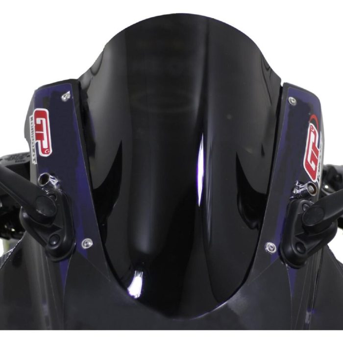 GP Kompozit Yamaha R25 2019-2022 Uyumlu Ön Cam Siyah 30 cm GP19200400101535 - Görsel 2
