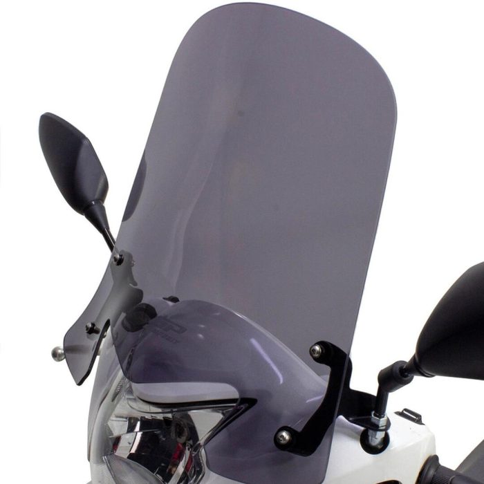 GP Kompozit Honda Dio 2021-2023 Uyumlu Kısa Ön Cam Füme 42 cm GP09220401202074 - Görsel 3