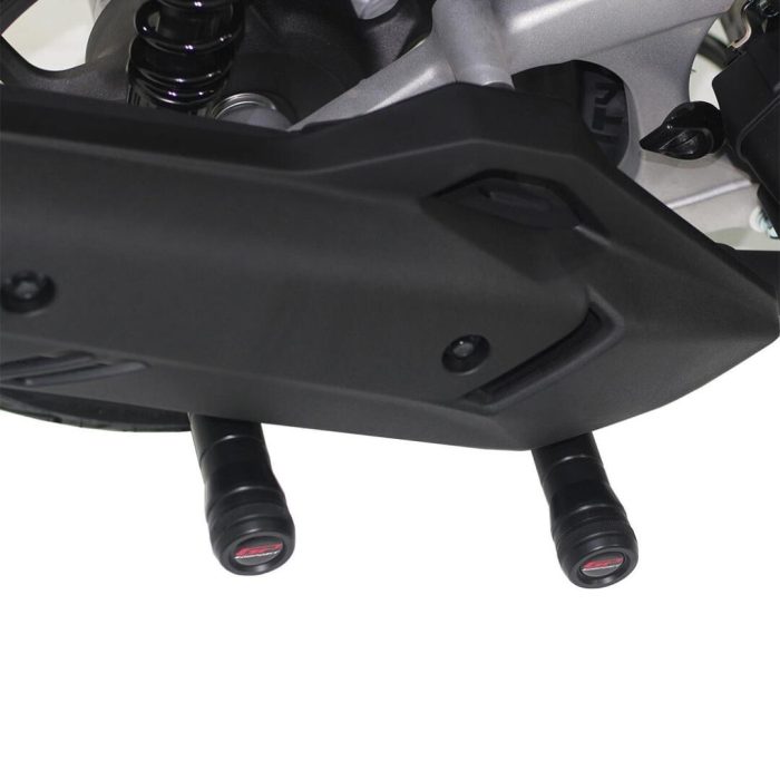 GP Kompozit Honda PCX 125 / 150 2018-2023 Uyumlu Egzoz Koruma Takozu Siyah GP09330200101202 - Görsel 3
