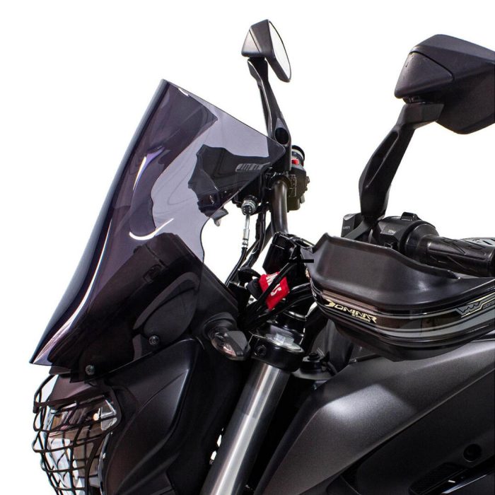 GP Kompozit Bajaj Dominar 250 / 400 2017-2023 Uyumlu Kısa Ön Cam Siyah 37 Cm GP01030400100031 - Görsel 4