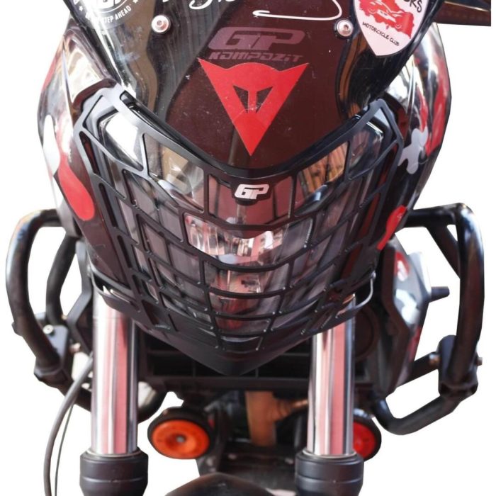 GP Kompozit Bajaj Dominar 250 / 400 2017-2023 Uyumlu Far Koruma Siyah GP01030200101462 - Görsel 2
