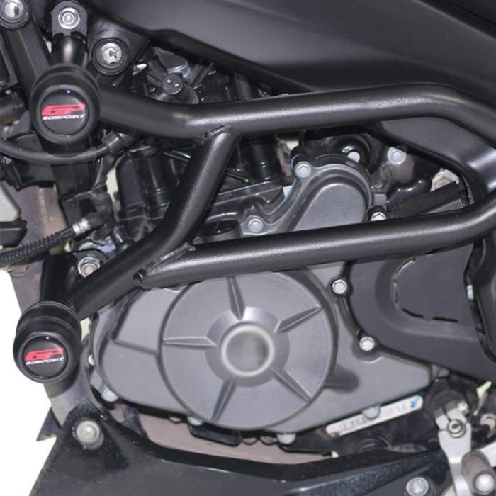 GP Kompozit Bajaj Pulsar NS 200 2011-2021 Uyumlu Motor Koruma Demiri Siyah GP01060100101720 - Görsel 2