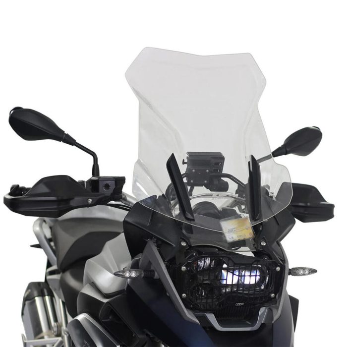 GP Kompozit BMW R 1200 GS / R 1250 GS 2013-2023 Uyumlu Ön Tur Camı Füme 55 cm GP03140401201796 - Görsel 2