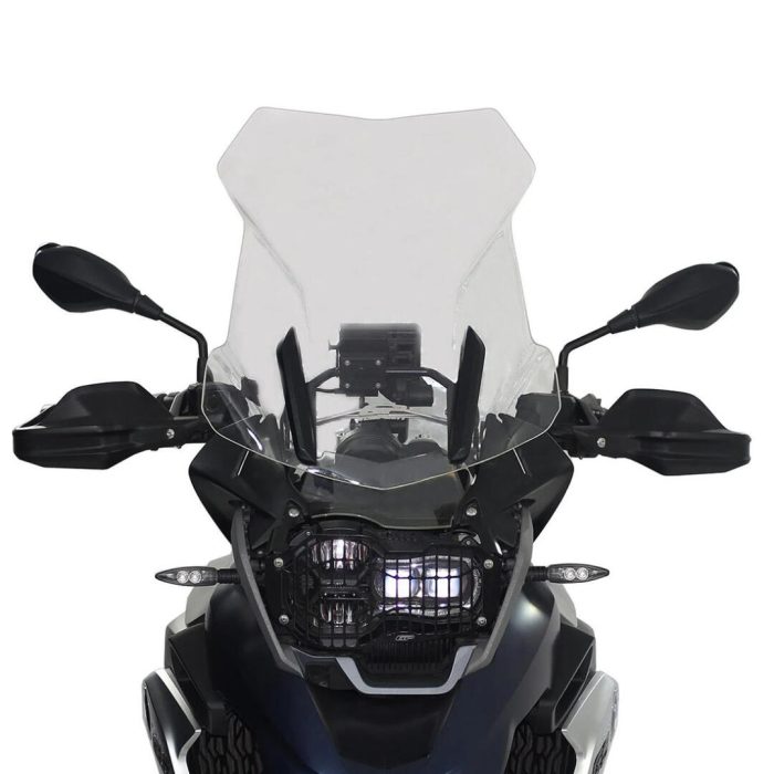 GP Kompozit BMW R 1200 GS / R 1250 GS 2013-2023 Uyumlu Ön Tur Camı Füme 55 cm GP03140401201796 - Görsel 4