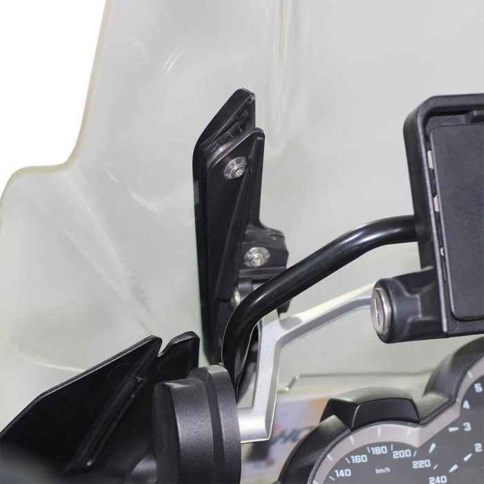 GP Kompozit BMW R 1200 GS / R 1250 GS 2013-2023 Uyumlu Ön Tur Camı Füme 55 cm GP03140401201796 - Görsel 5