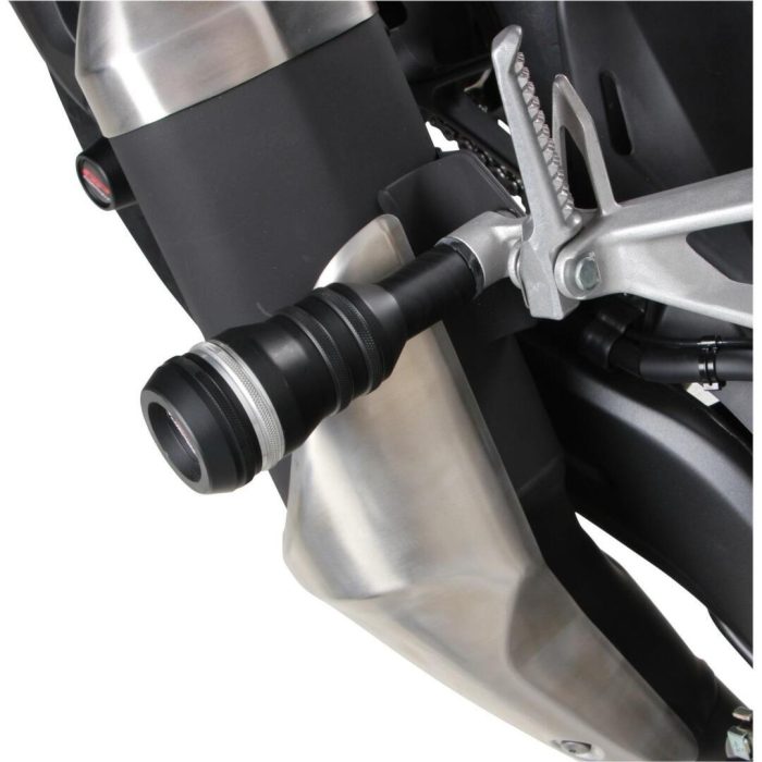 GP Kompozit Honda CB250R 2018-2023 Uyumlu Egzoz Koruma Takozu Siyah GP09080200101216 - Görsel 3