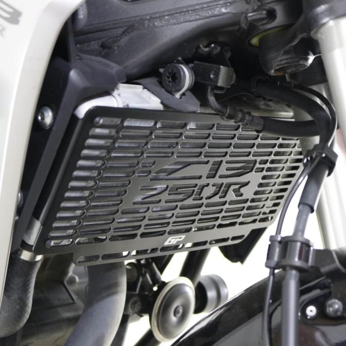 GP Kompozit Honda CB250R 2018-2023 Uyumlu Radyatör Koruma Siyah GP09080200101354 - Görsel 2