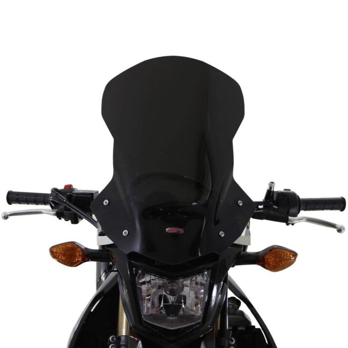 GP Kompozit Honda CRF250L / CRF300L 2013-2020 Uyumlu Tur Camı Şeffaf 42 cm GP09200411901451 - Görsel 2