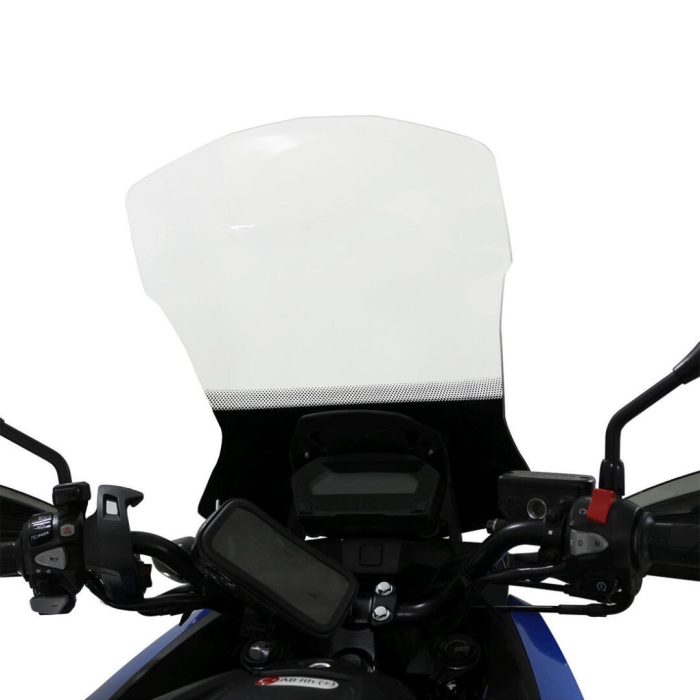 GP Kompozit Honda NC 700 S / NC 750 S 2012-2020 Uyumlu Baskılı Ön Cam Füme - Görsel 2