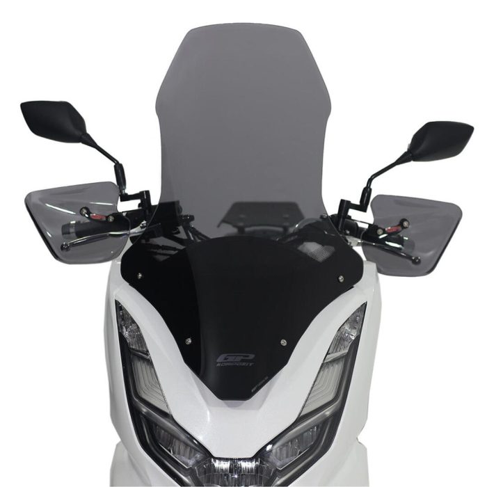 GP Kompozit Honda PCX 125 2021-2022 Uyumlu Ön Tur Camı Füme 79 Cm GP09330401201816 - Görsel 2