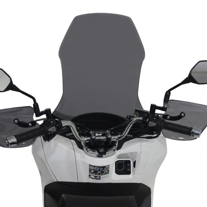 GP Kompozit Honda PCX 125 2021-2022 Uyumlu Ön Tur Camı Füme 79 Cm GP09330401201816 - Görsel 4