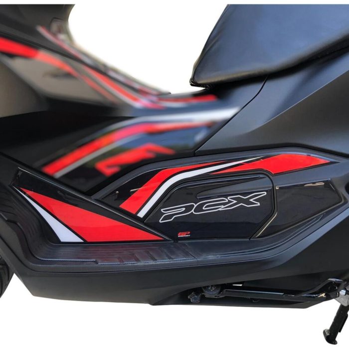 GP Kompozit Honda PCX 125 2021-2022 Uyumlu Yan Alt Ayak Pad Gri GP09330600802007 - Görsel 2