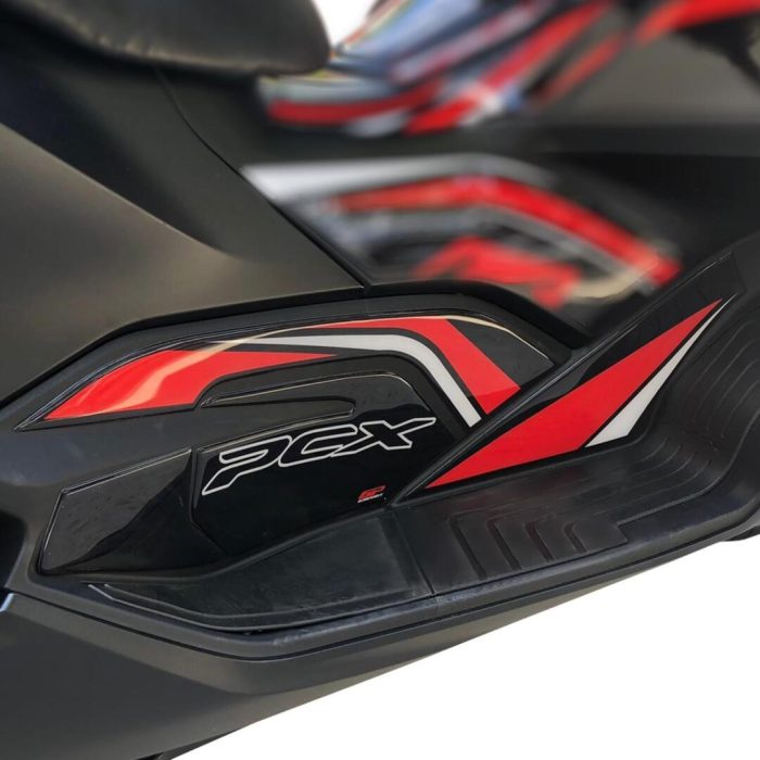 GP Kompozit Honda PCX 125 2021-2022 Uyumlu Yan Alt Ayak Pad Gri GP09330600802007 - Görsel 3