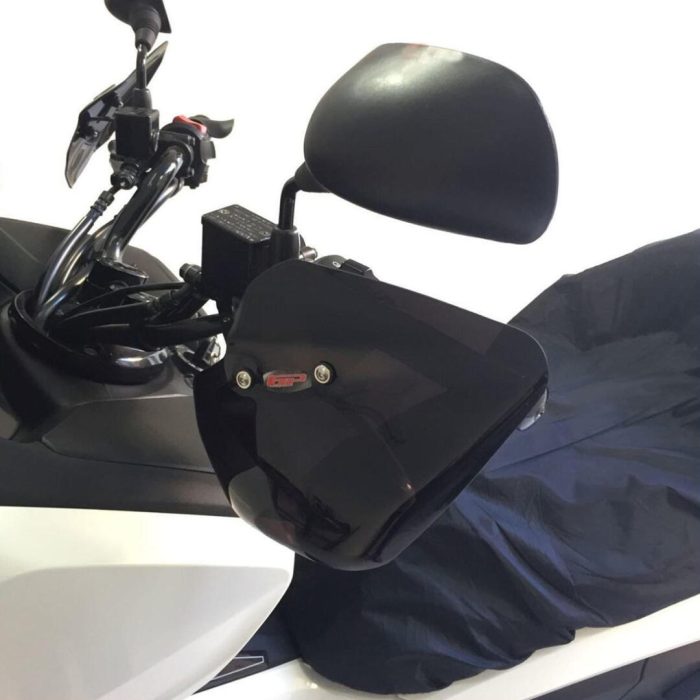 GP Kompozit Honda PCX 125 / 150 2014-2017 Uyumlu Elcik Koruma Füme GP09330801200682 - Görsel 2