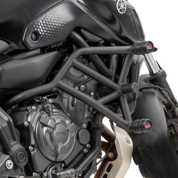 GP Kompozit Yamaha MT-07 2014-2022 Uyumlu Motor Koruma Demiri Siyah GP19080100102095 - Görsel 2