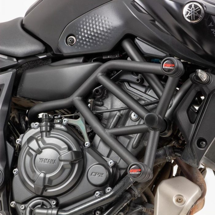 GP Kompozit Yamaha MT-07 2014-2022 Uyumlu Motor Koruma Demiri Siyah GP19080100102095 - Görsel 3