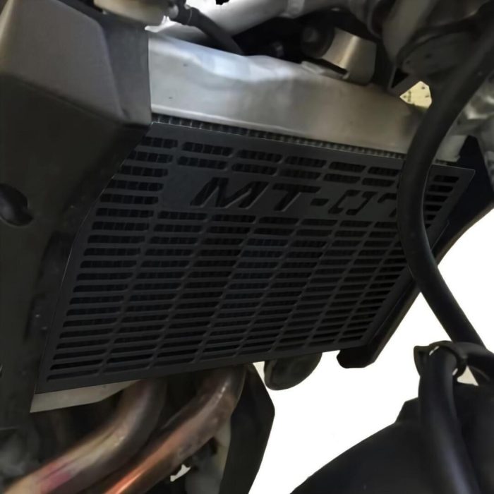 GP Kompozit Yamaha MT-07 2014-2020 Uyumlu Radyatör Koruma Siyah GP19080200100411 - Görsel 2