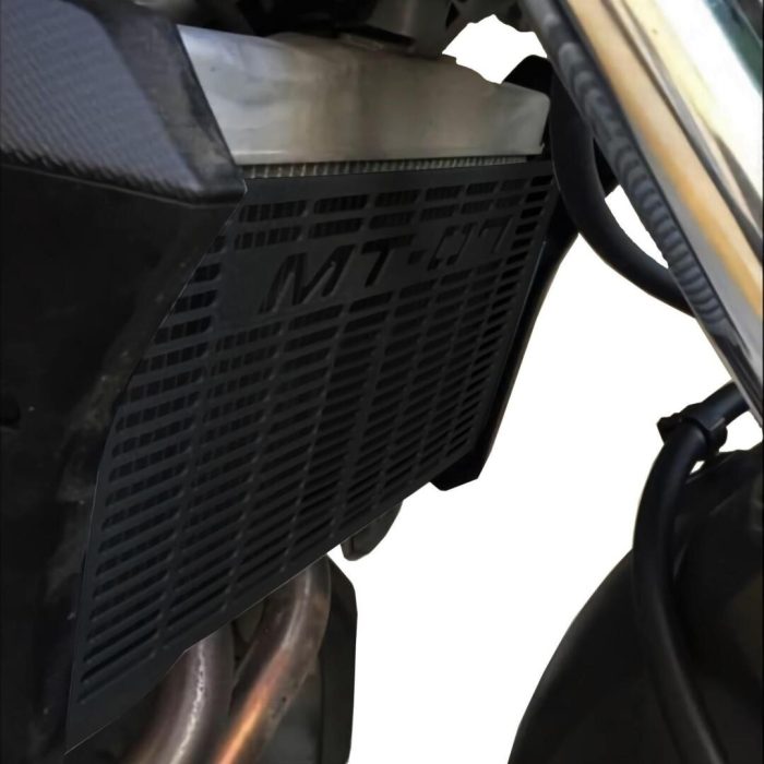 GP Kompozit Yamaha MT-07 2014-2020 Uyumlu Radyatör Koruma Siyah GP19080200100411 - Görsel 4