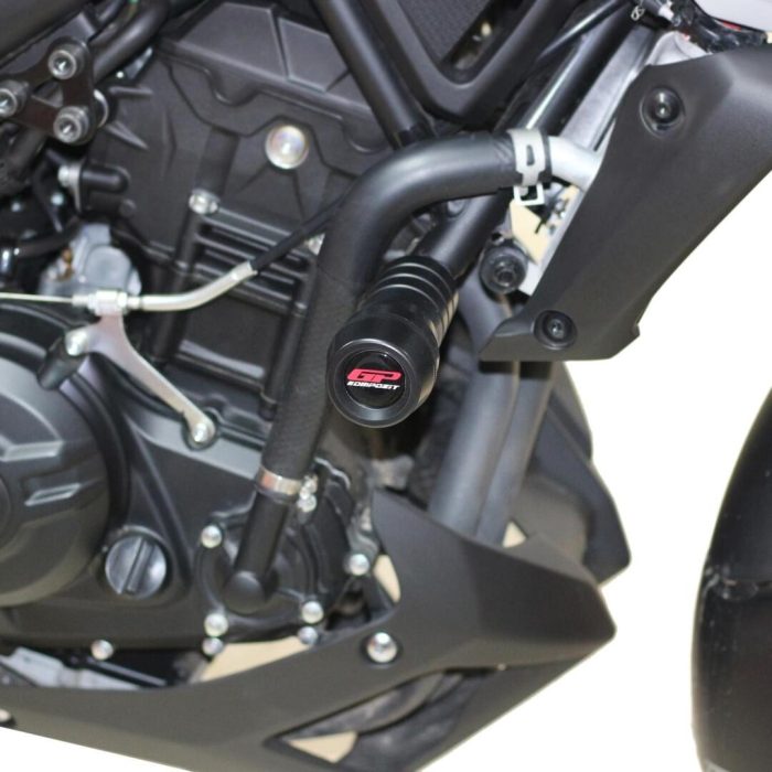 GP Kompozit Yamaha MT-25 2015-2023 Uyumlu Motor Koruma Takozu Siyah GP19140200100498 - Görsel 7