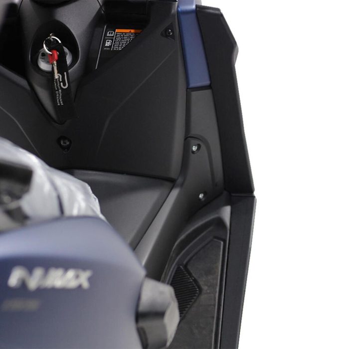 GP Kompozit Yamaha NMAX 125 / 155 2015-2020 Uyumlu Bacak Koruma Siyah GP19160700101894 - Görsel 3