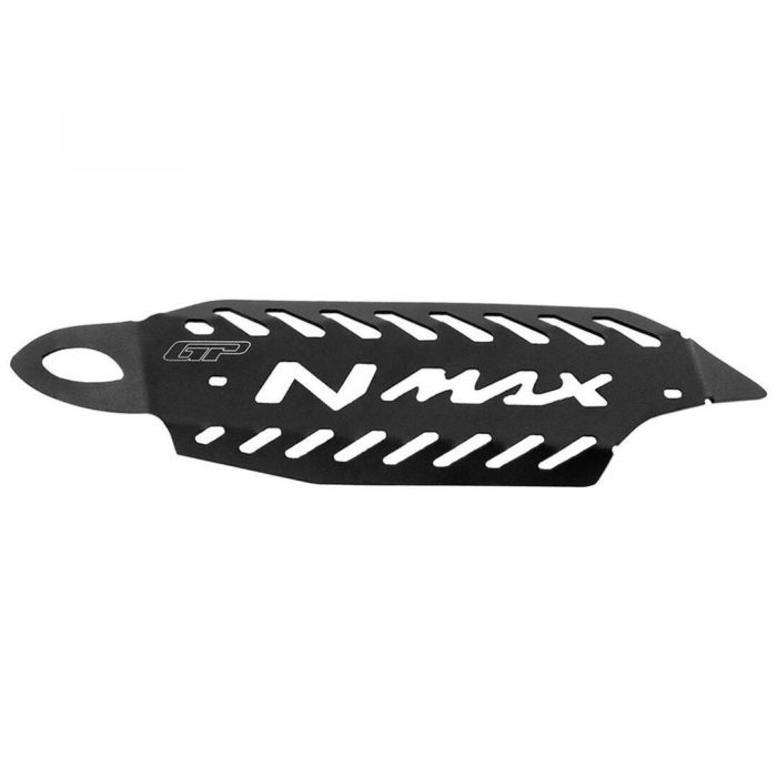 GP Kompozit Yamaha NMAX 125 / 155 2021 Uyumlu Spor Egzoz Koruma Kapağı Siyah GP19170200102049