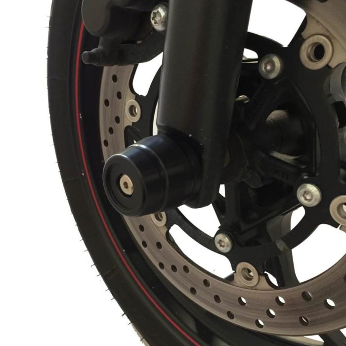 GP Kompozit Yamaha R25 2015-2022 Uyumlu Ön ve Arka Aks Koruma Takoz Seti Siyah GP19200300100766 - Görsel 3