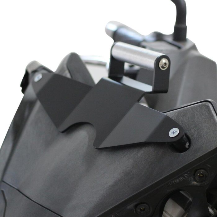 GP Kompozit Yamaha XMAX 250 / 400 2014-2017 Uyumlu Telefon / Navigasyon Tutucu Gri GP19320200801704 - Görsel 2