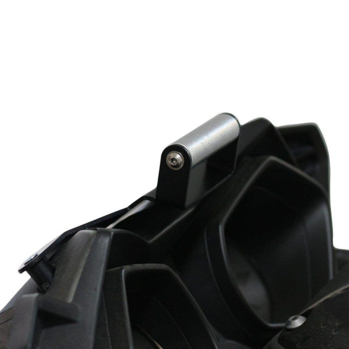GP Kompozit Yamaha XMAX 250 / 400 2014-2017 Uyumlu Telefon / Navigasyon Tutucu Gri GP19320200801704 - Görsel 3