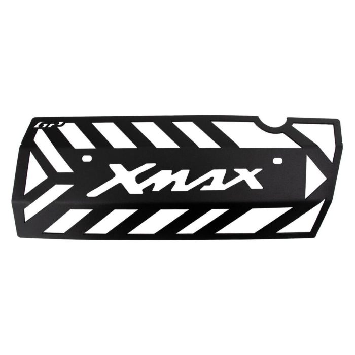 GP Kompozit Yamaha XMAX 2018-2022 Uyumlu Egzoz Koruma Kapağı Siyah GP19330200102169 - Görsel 2
