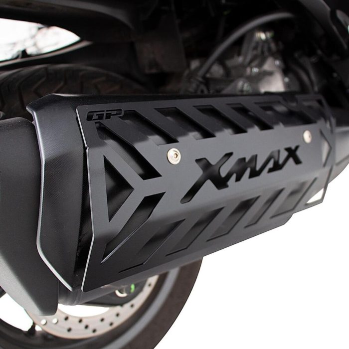 GP Kompozit Yamaha XMAX 2018-2022 Uyumlu Egzoz Koruma Kapağı Siyah GP19330200102169 - Görsel 5