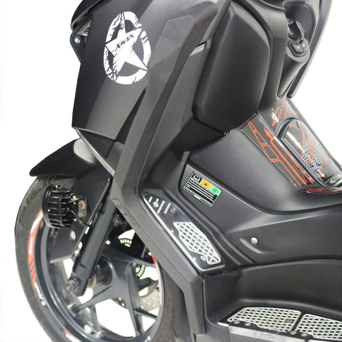 GP Kompozit Yamaha XMAX 250-400 2018-2022 Uyumlu Bacak Koruma Siyah GP19330700101803 - Görsel 6