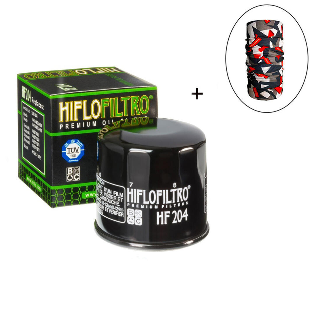 Kaan Elektronik | HİFLO HF 204 YAĞ FİLTRESİ + Knmaster Bandana Hediyeli ...