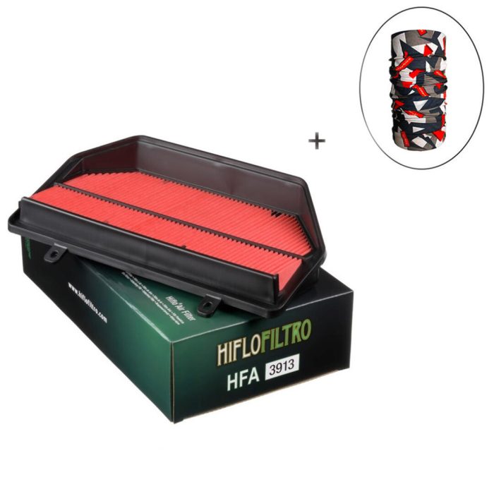 HİFLO HFA 3913 HAVA FİLTRESİ + Knmaster Bandana Hediyeli (STOK SORARAK ALINIZ)