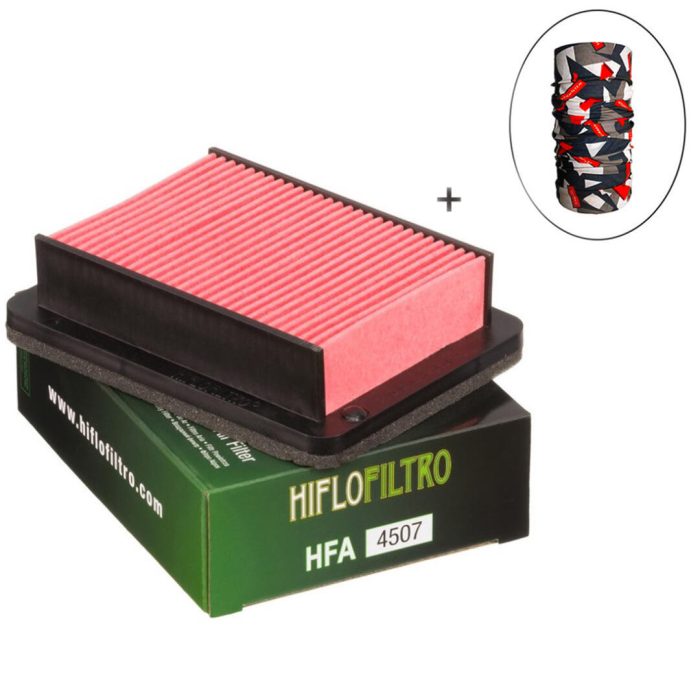 HİFLO HFA 4507 HAVA FİLTRESİ + Knmaster Bandana Hediyeli (STOK SORARAK ALINIZ)