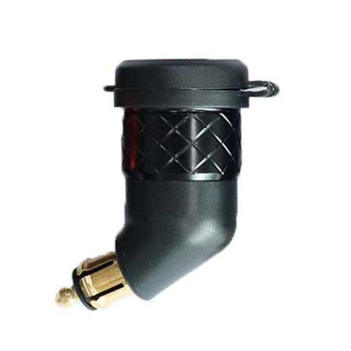 Knmaster USB-D200LV Voltaj Göstergeli Çift Usbli Din Soketi - Görsel 3