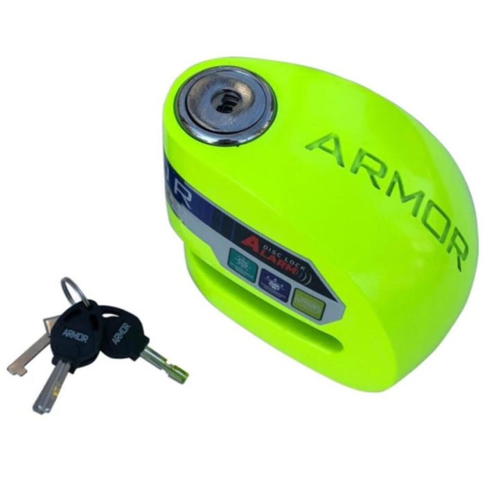 Armor 610 MVA 10MM Paslanmaz Çelik Alarmlı Disk Kilidi