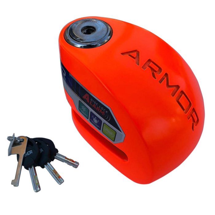 Armor 610 MVA 10MM Paslanmaz Çelik Alarmlı Disk Kilidi - Görsel 4