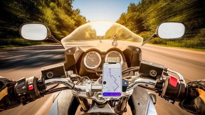 Knmaster TT-710 Plus Titreşim Engelleyici Tüm Motosikletlere Uyumlu Hayalet Telefon Tutucu - Görsel 4