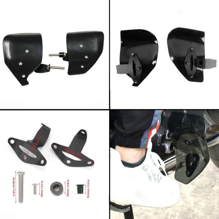 Knmaster BMW R1200GS – R1250GS ( 2013 - 2024) Siyah Ayak Koruyucu  - Görsel 2
