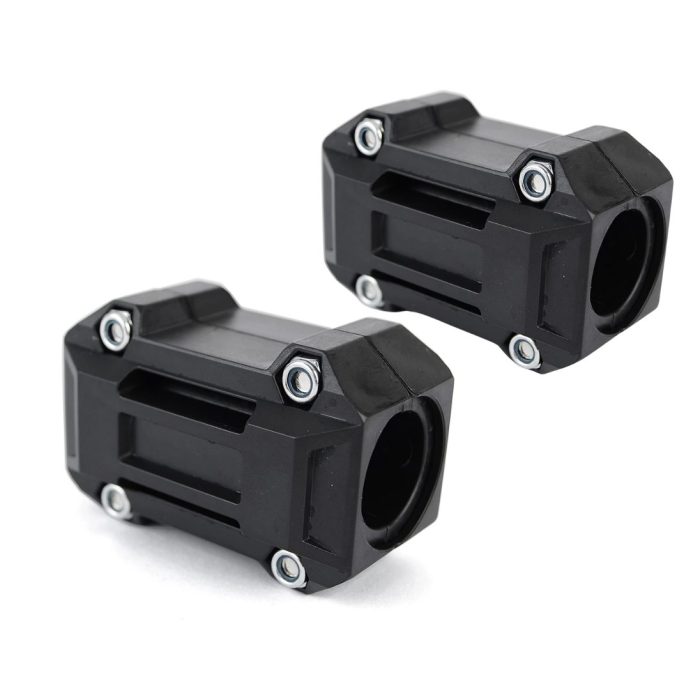 Knmaster Motosiklet Koruma Demiri Takozu Koruma Plastiği (22, 25, 28mm Çap)