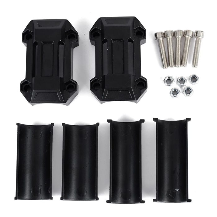 Knmaster Motosiklet Koruma Demiri Takozu Koruma Plastiği (22, 25, 28mm Çap) - Görsel 4