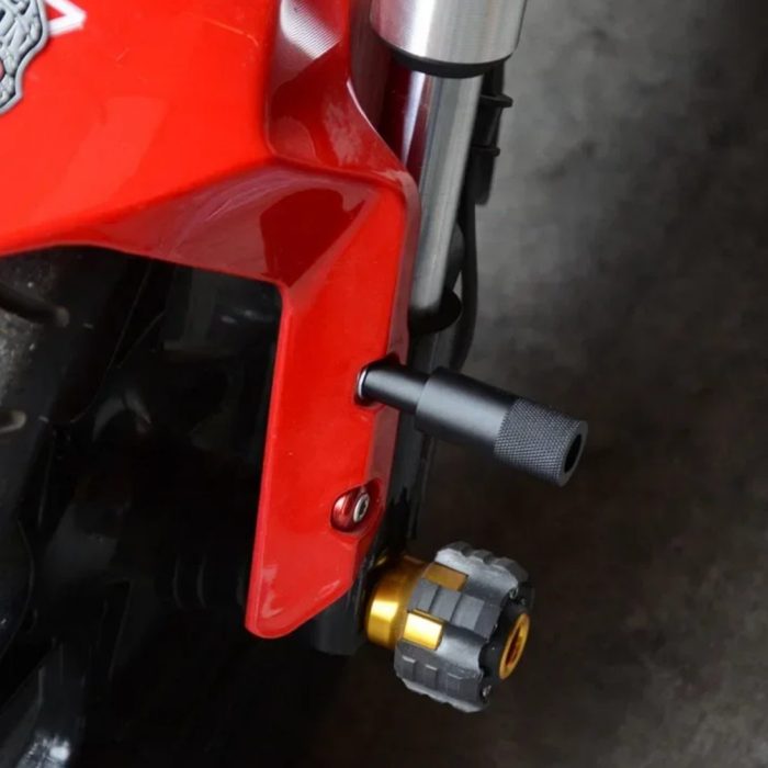 Knmaster YAMAHA X-MAX Ön Çamurluk Sis Bağlantı Braketi - Görsel 7