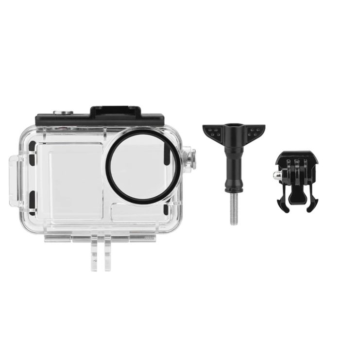 Knmaster - DJI Osmo Action 3/4 Aksiyon Kamerası için 60 Metre Su Geçirmez Housing - Görsel 3