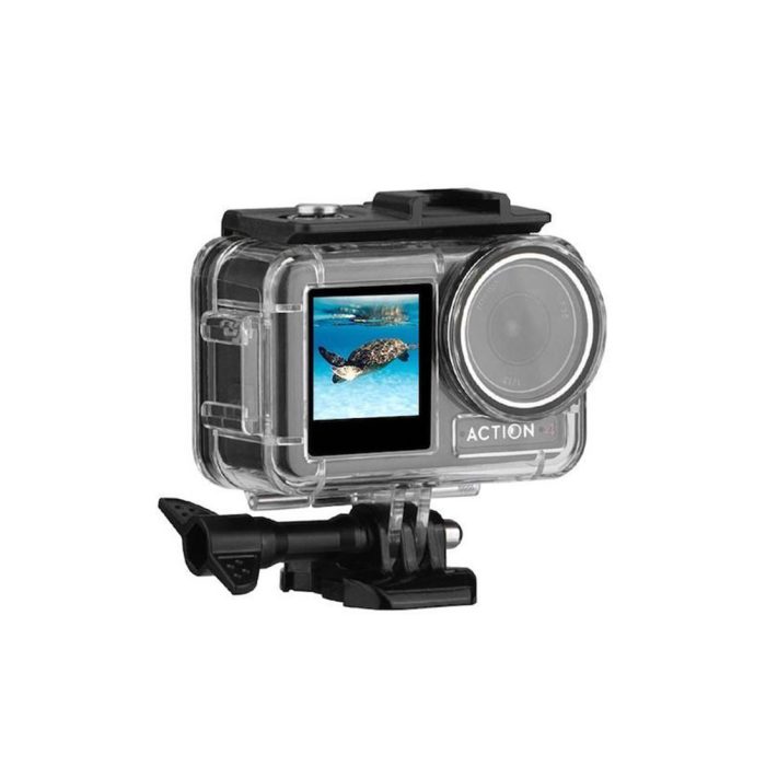 Knmaster - DJI Osmo Action 3/4 Aksiyon Kamerası için 60 Metre Su Geçirmez Housing - Görsel 4