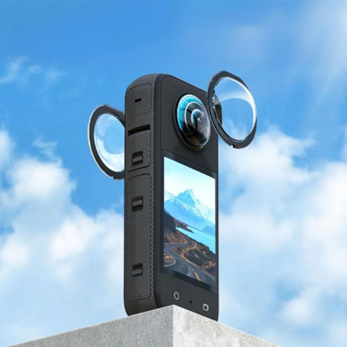 Knmaster - Insta360 X3 Kamera için Lens Koruyucu - Görsel 4