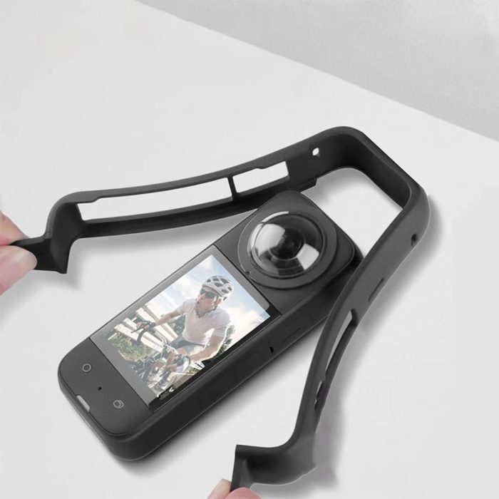 Knmaster - Insta360 X2 Kamera için Plastik Koruyucu Çerçeve - Görsel 5