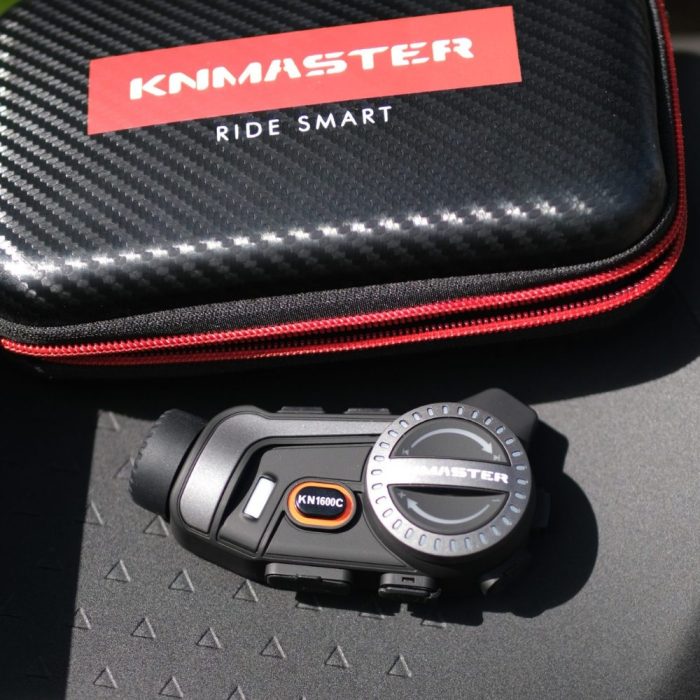 KNMASTER KN1600C Kameralı Motosiklet Kask İnterkom Bluetooth İntercom Kulaklık Seti - Görsel 6